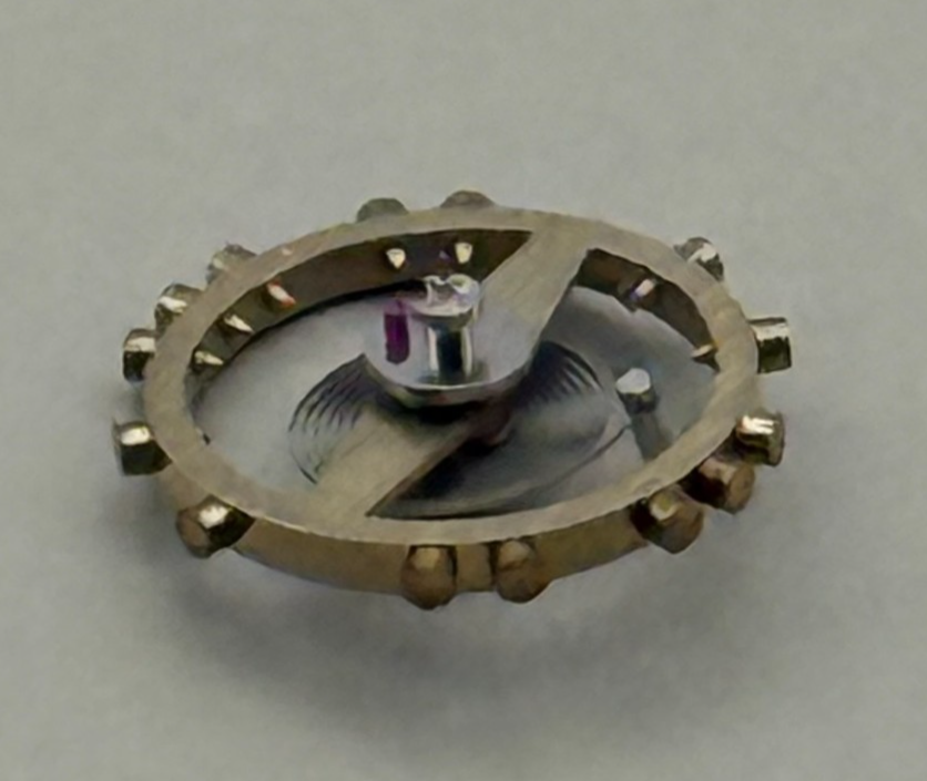 AS 1677 Balance Wheel Complete And Spring Inca 1224 M Watch Movement Parts NOS