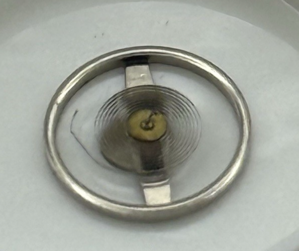 Ronda RL 9013/21 9033/21 Balance Wheel Complete And Spring Watch Movement Parts 