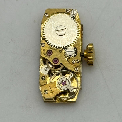 9mm Running Waltham FHF 59-21 Ladies Manual Wind Watch Movement Vintage PARTS