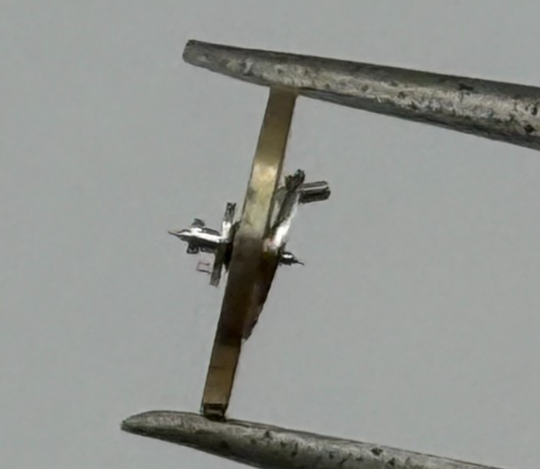 AS 976 1012 Balance Wheel Complete And Spring Inca 1426 M Watch Movement Parts 