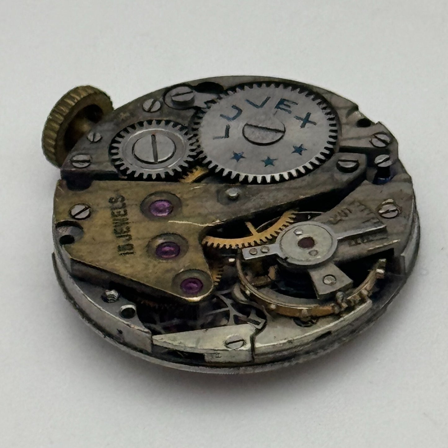 19.7mm Luvex AS 970 A Schild Manual Wind Swiss Watch Movement PARTS SPARES