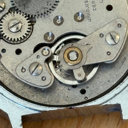 39mm Men's Vintage Genova Super De Luxe Day Let San Hong Manual Watch PARTS