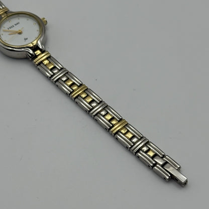 22mm Working Vintage Ladies Citizen Freeway Two Tone Quartz Watch DAMAGED CLASP