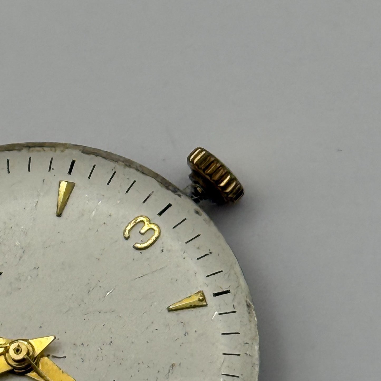 FHF ST 96 Watch Movement Astral Manual Wind Vintage Swiss Parts Repair 25.6mm