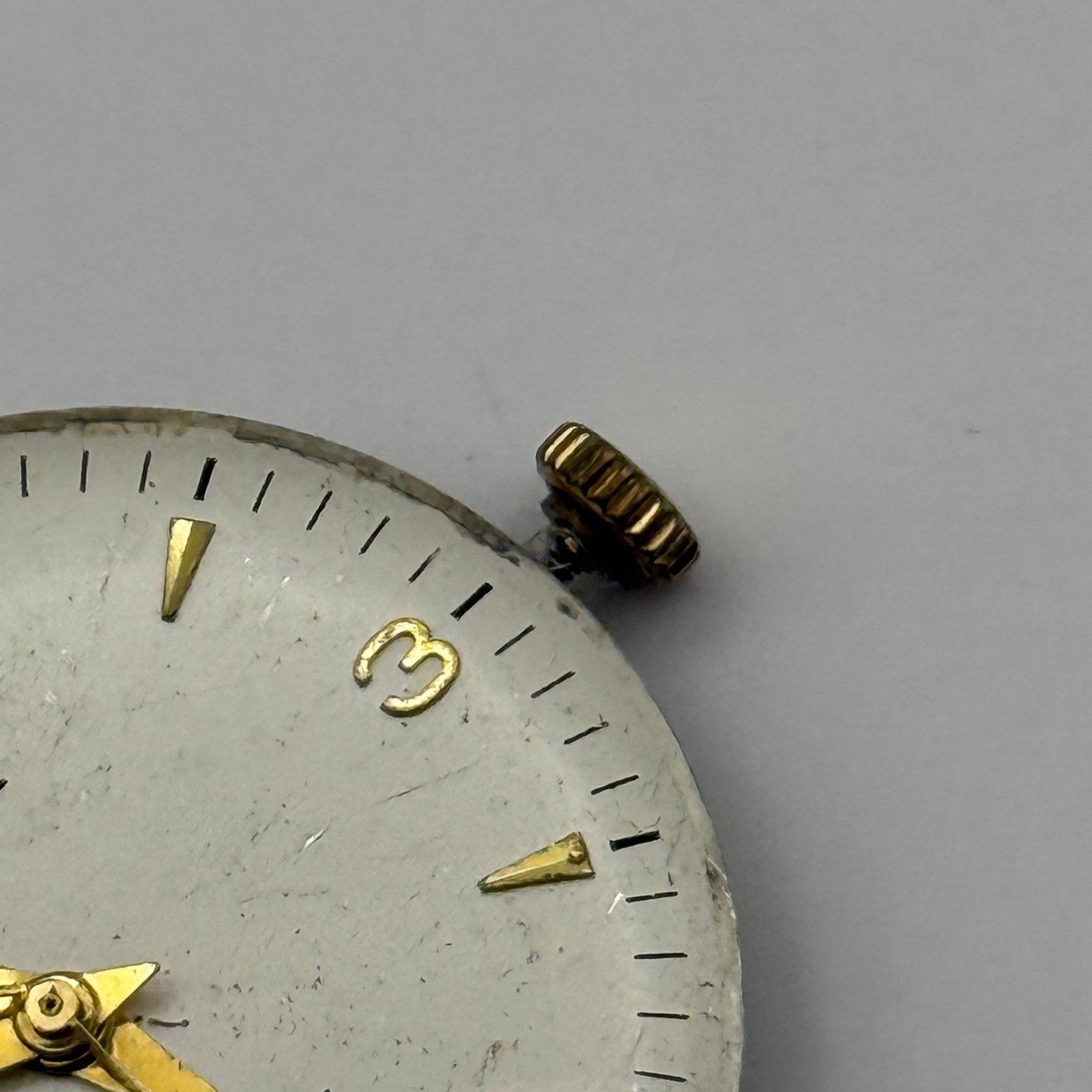 FHF ST 96 Watch Movement Astral Manual Wind Vintage Swiss Parts Repair 25.6mm