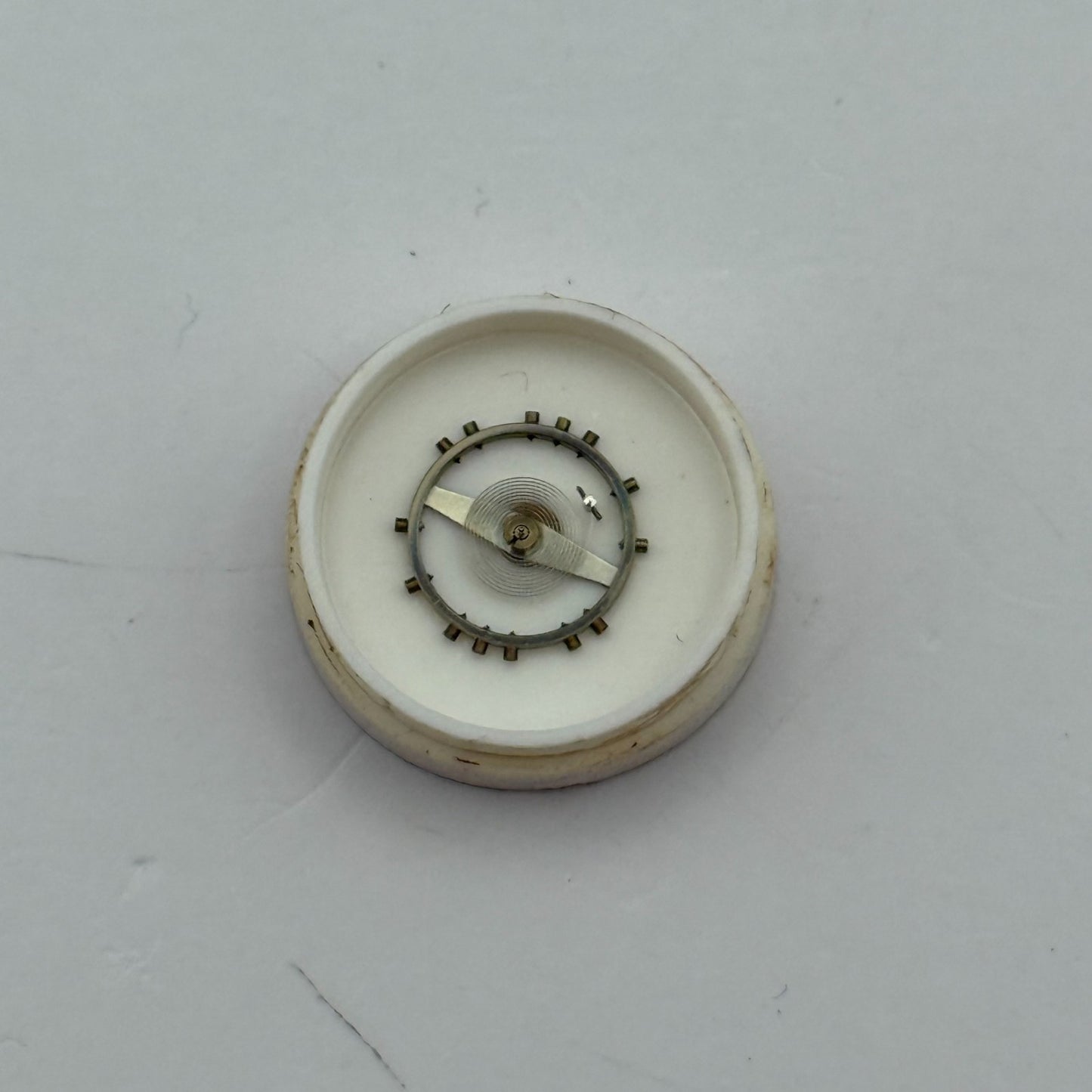 ETA 1260 Balance Wheel Complete And Spring 10 1/2’’’ 164 M Watch Movement Parts