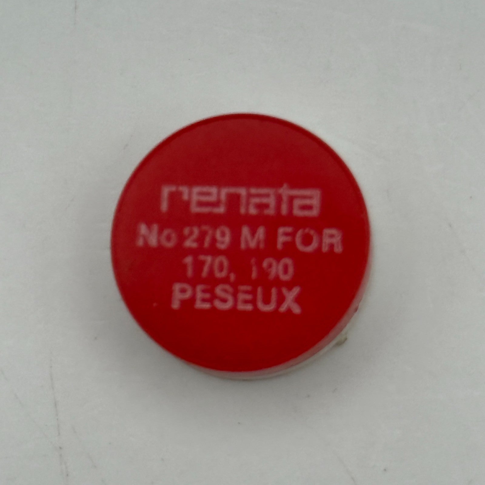 Peseux 170 190 Balance Complete Renata 279 M Watch Movement Parts Vintage NOS