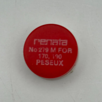 Peseux 170 190 Balance Complete Renata 279 M Watch Movement Parts Vintage NOS