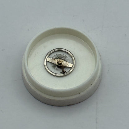 Brac 2051 Balance Wheel Complete And Spring 5 1/4''' 69 M Watch Movement Parts