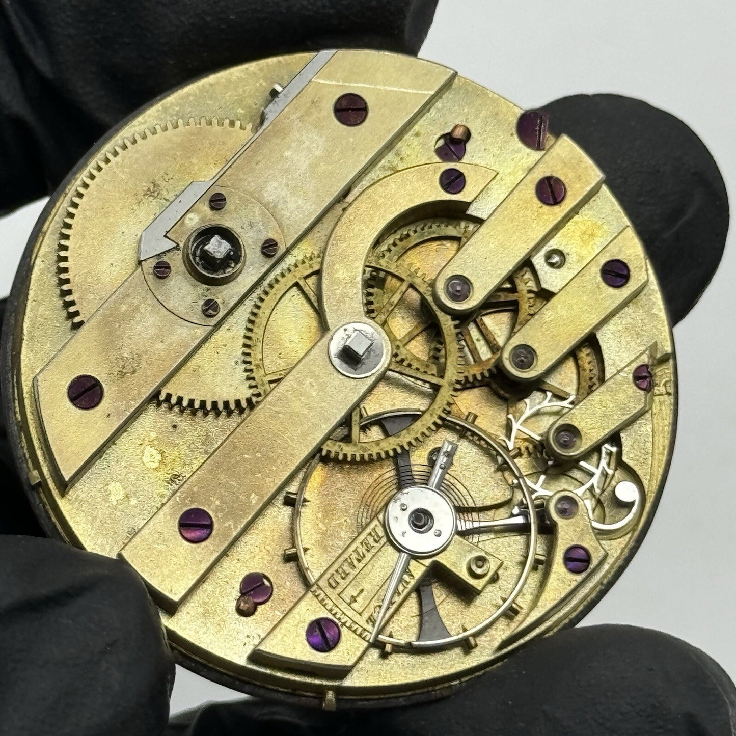 44.1mm High Quality Cylinder Balance Intact Pocket Watch Movement FOR PARTS