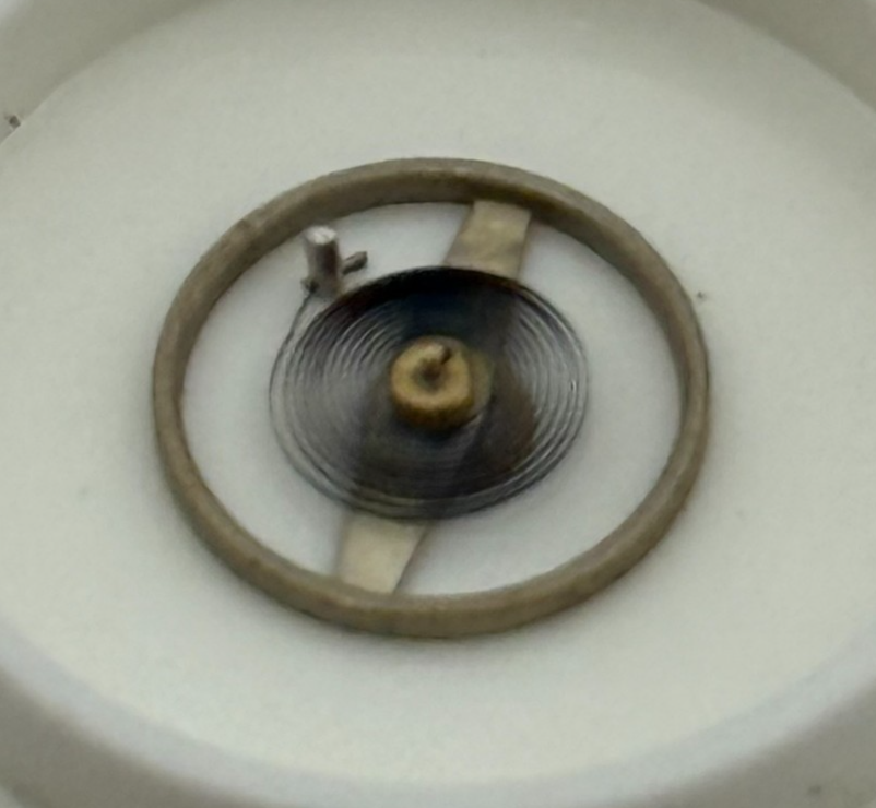 ST 69 Balance Wheel Complete And Spring 6¾–9’’’ 1155 Watch Movement Parts NOS