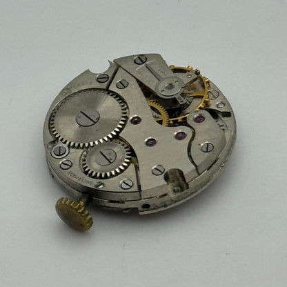 23.5mm O Maire OM 125 Manual Wind 17 Jewels Swiss Watch Movement Vintage PARTS