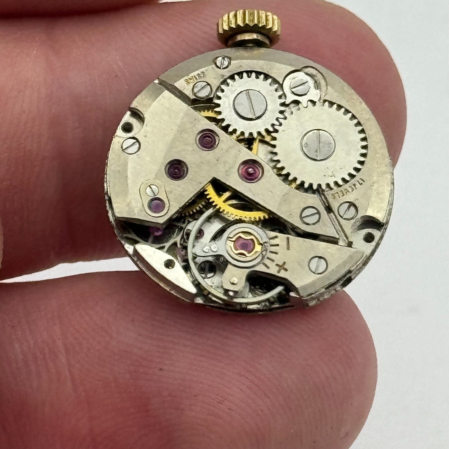 19.7mm Running Altus ETA 980 Manual Wind 17 Jewels Watch Movement PARTS REPAIR