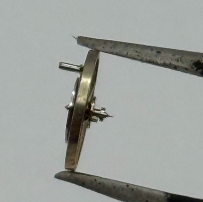 AS 1677 Balance Wheel Complete And Spring 5 1/2''' 1417 M Watch Movement Parts 