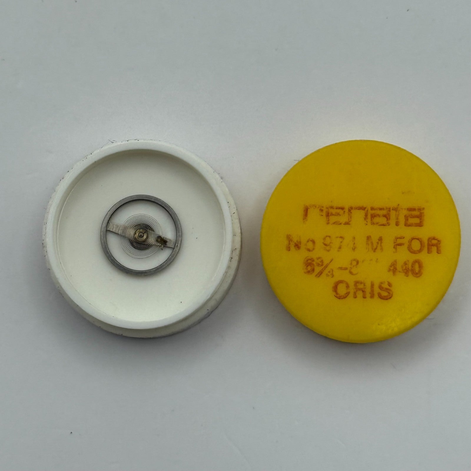 Oris 440 Balance Wheel Complete And Spring 6¾–8’’’ 974 M Watch Movement Parts 