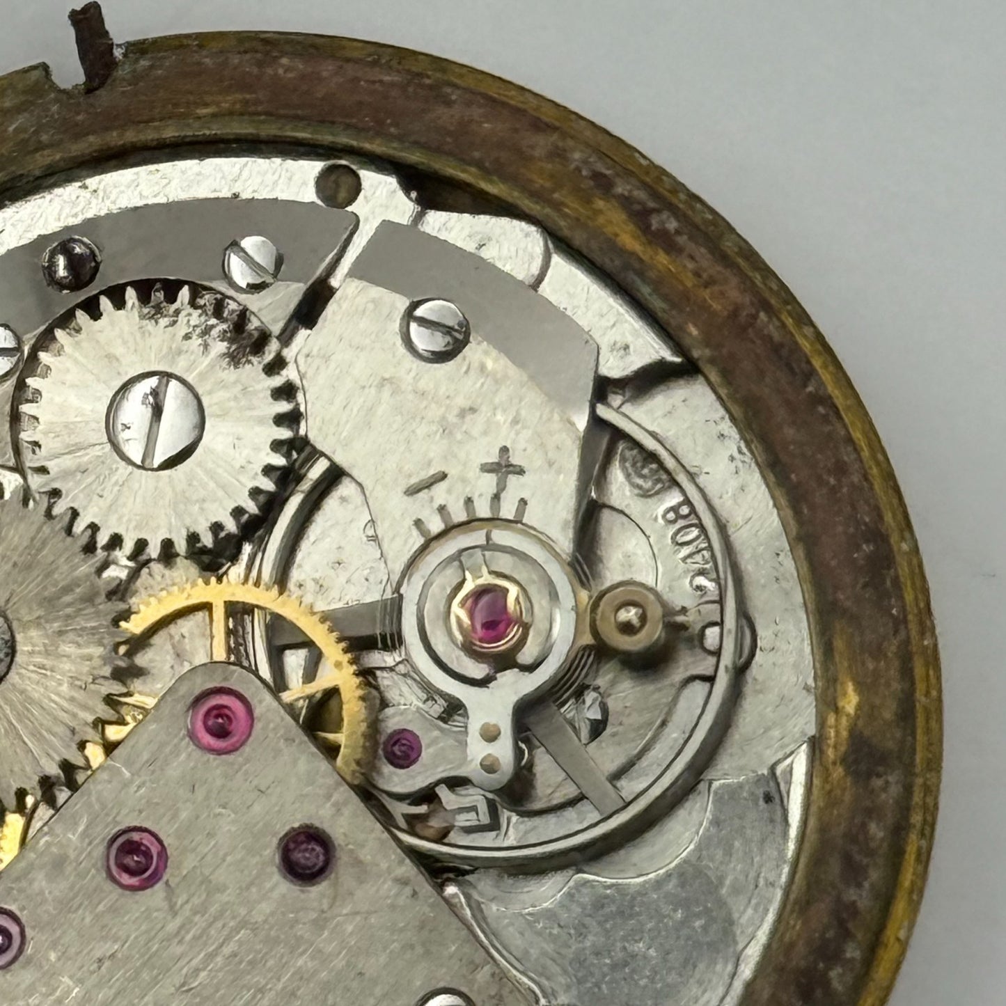 ETA 2408 Watch Movement Talis Manual Wind Vintage Swiss Parts Repair 30.9mm