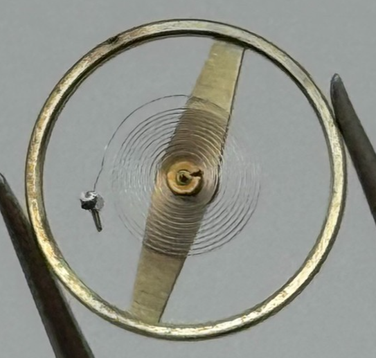 ST 1800 1805 Balance Wheel Complete And Spring Ord + Inca Watch Movement Parts