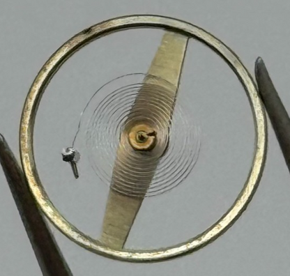 ST 1800 1805 Balance Wheel Complete And Spring Ord + Inca Watch Movement Parts