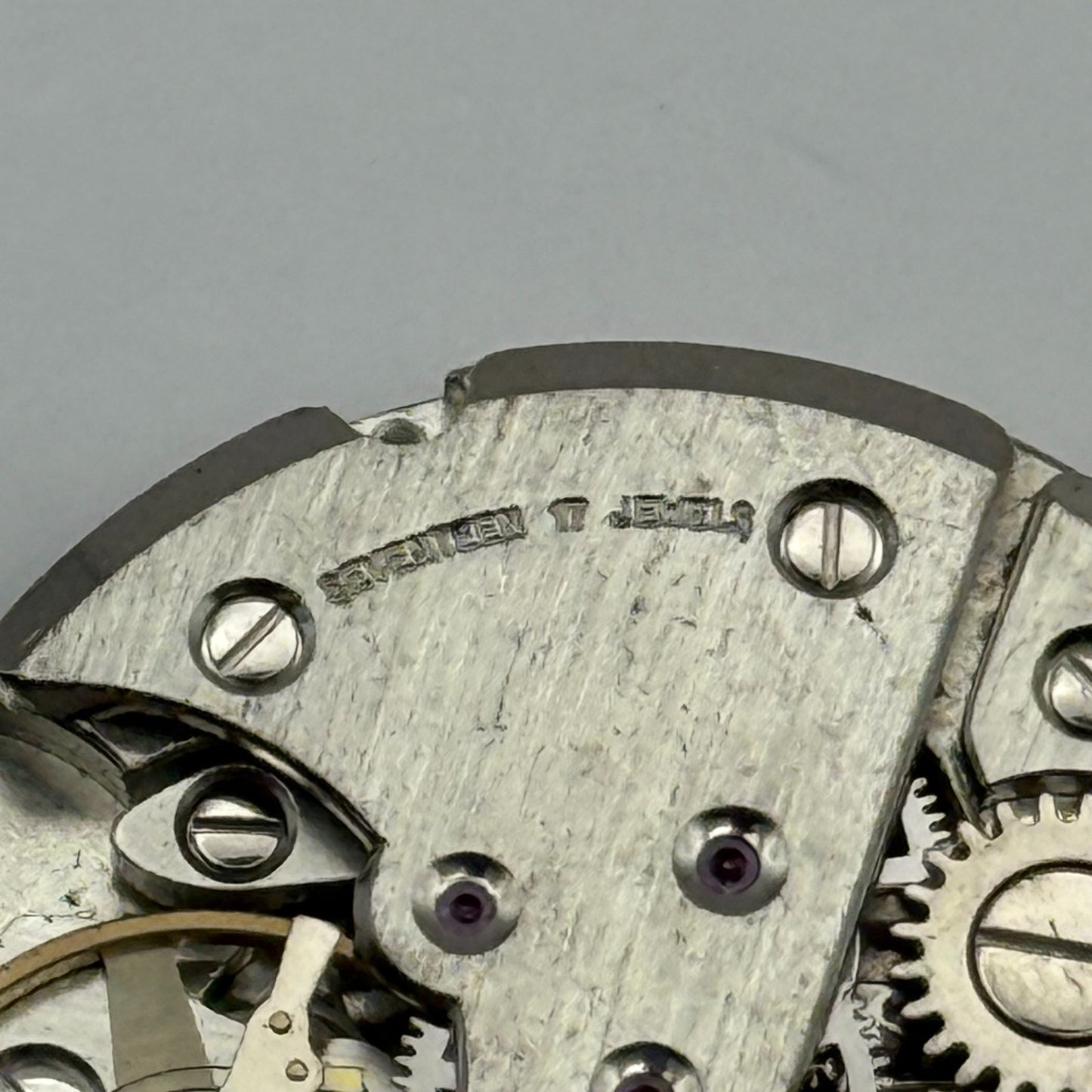 Ava FHF ST 96 Watch Movement Running Manual Wind Vintage Parts Repair 25.9mm