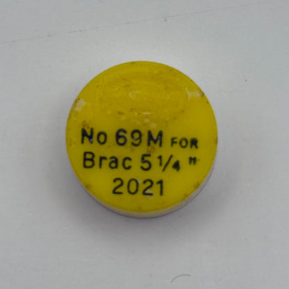 Brac 2021 Balance Wheel Complete And Spring  5¼’’’ 69 M Watch Movement Parts NOS