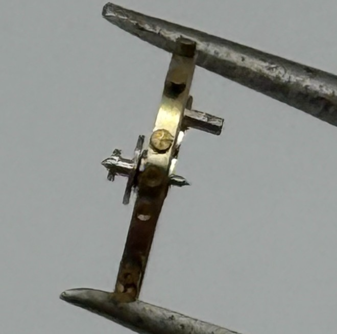 FEF 370 371 Balance Wheel Complete And Spring 176 Watch Movement Parts NOS