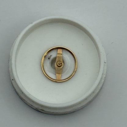 AS 976 1012 Balance Wheel Complete And Spring  29 M Watch Movement Parts NOS