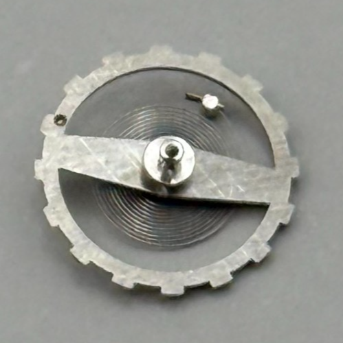 EB 1297 1469 Balance Wheel Complete And Spring  117 Watch Movement Parts NOS