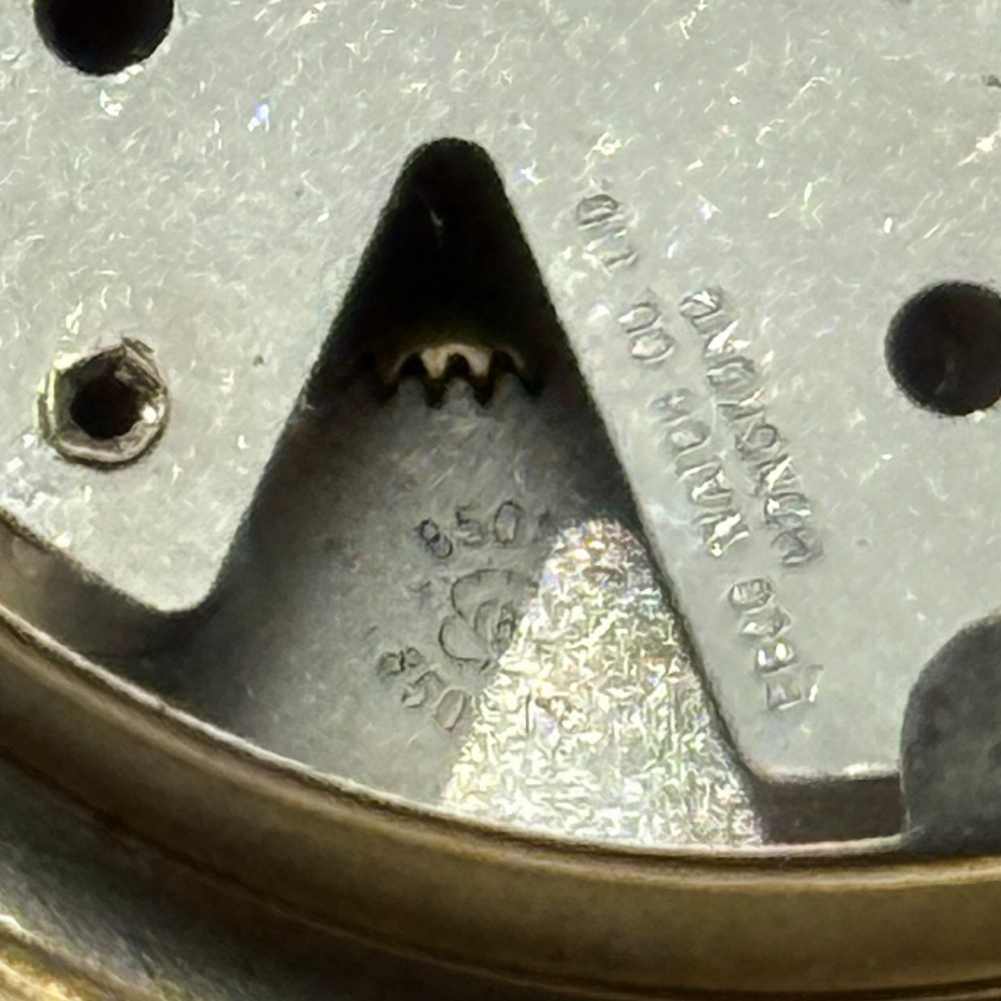 35mm Men's Vintage Santima EB 8501.76 8503.76 Running Manual Wind Watch PARTS