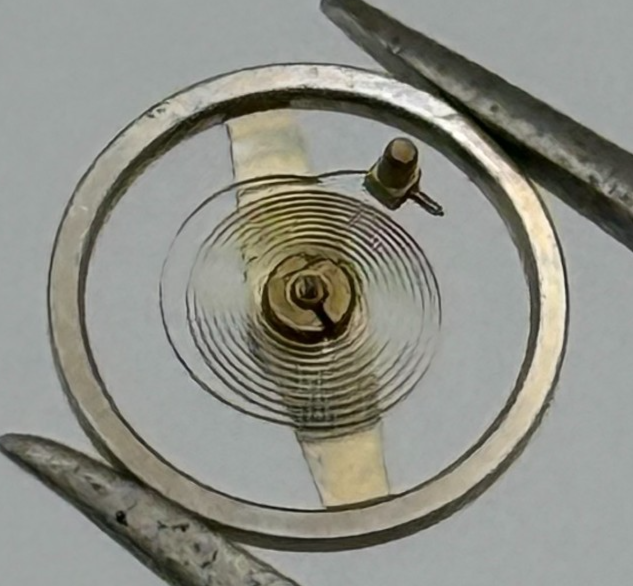 Brac 2021 Balance Wheel Complete And Spring  5¼’’’ 69 M Watch Movement Parts 