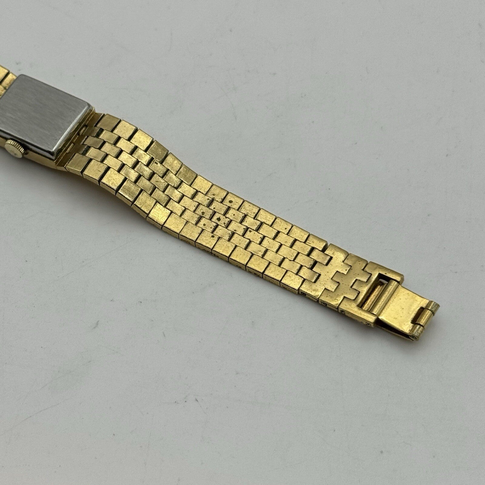 15mm Ladies Manual Wind Limit Gold Plated Swiss Watch NON WORKING