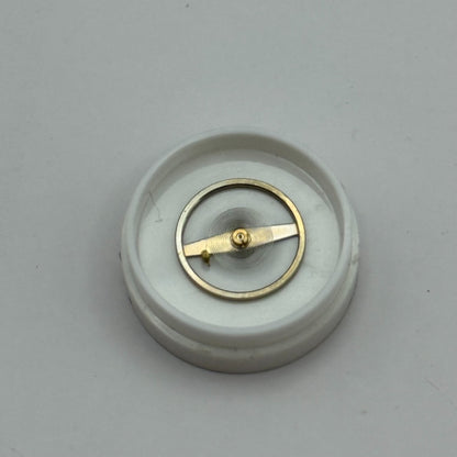 Oris 461 Balance Wheel Complete And Spring  10½’’’  381 Watch Movement Parts NOS