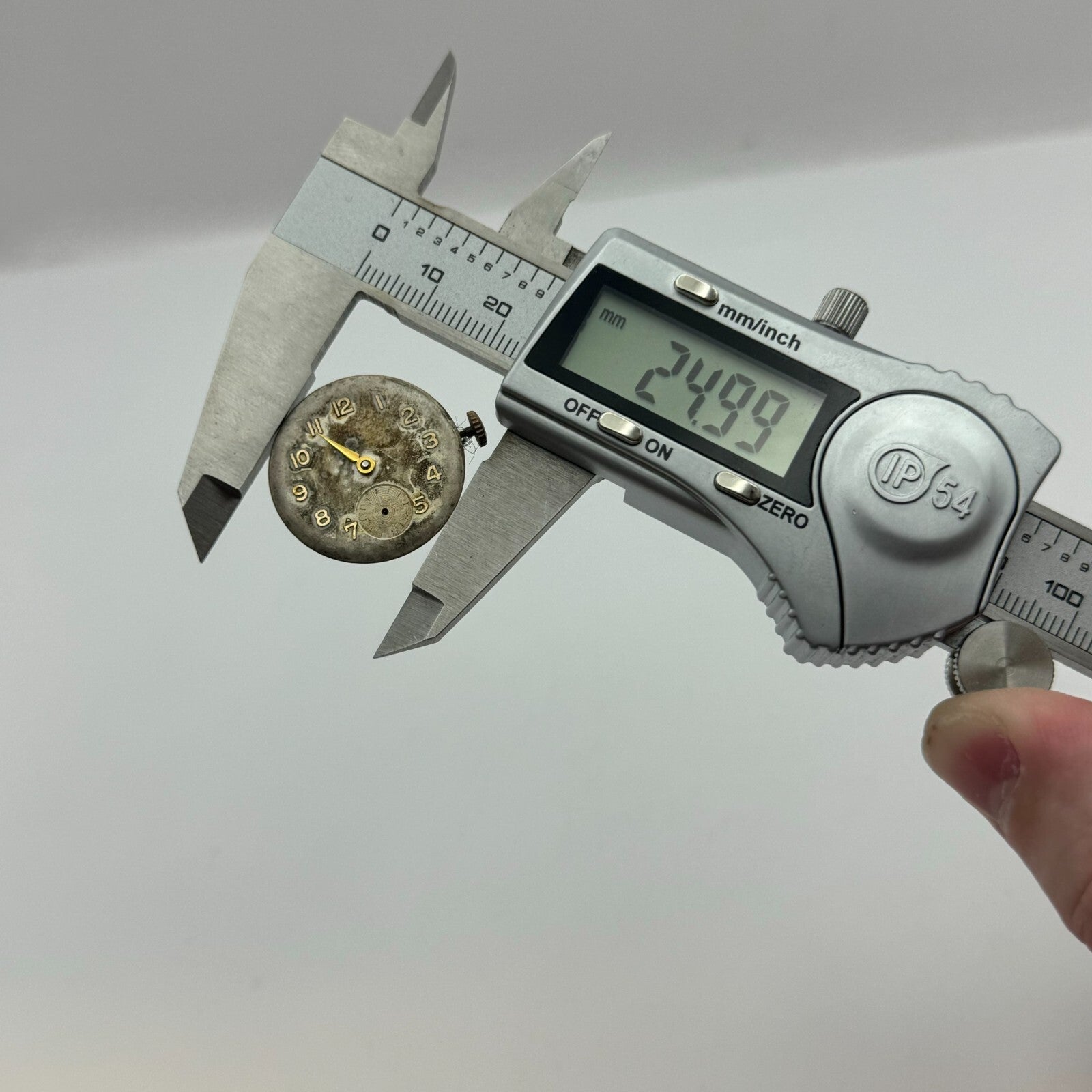 23.6mm AS 1123 1124 Manual Wind 15 Jewels Watch Movement Swiss Vintage PARTS