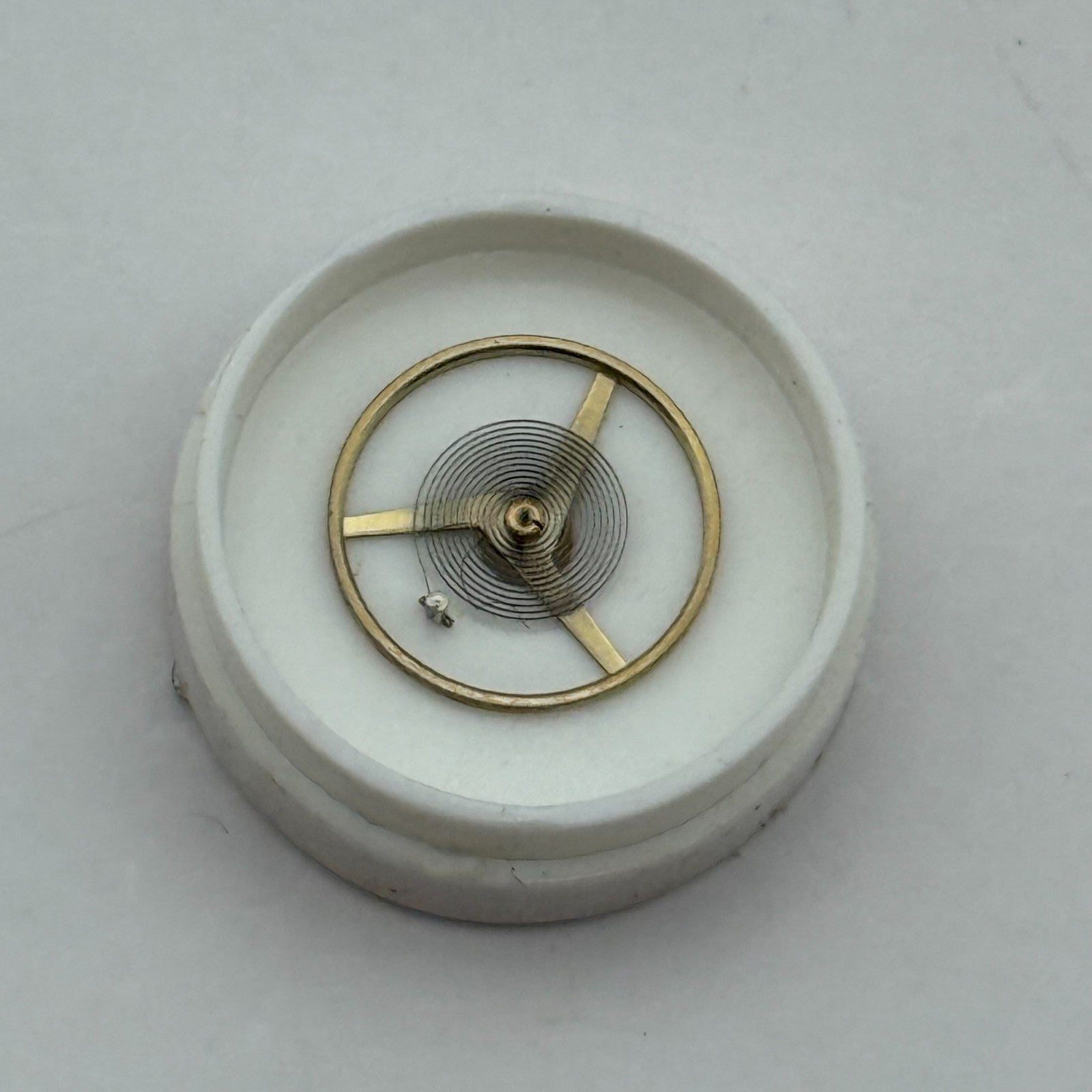 AS 1900 1906 Balance Wheel Complete And Spring 1577 M Watch Movement Parts