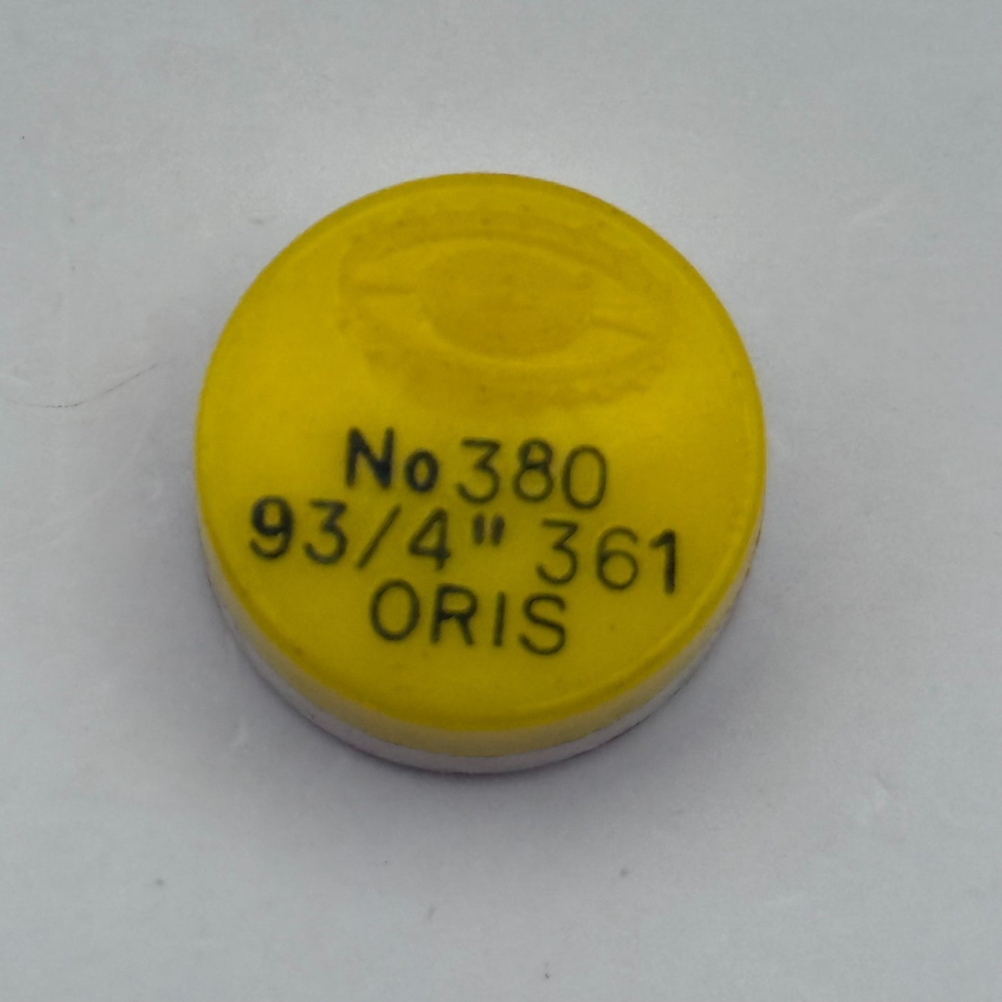 Oris 361 Balance Wheel Complete And Spring  9¾’’’ 380 Watch Movement Parts NOS