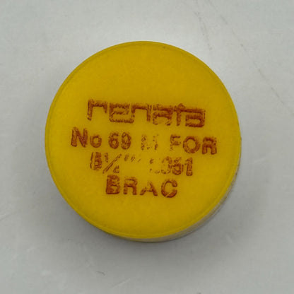 Brac 2051 Balance Wheel Complete And Spring  5½’’’ 69 M Watch Movement Parts NOS