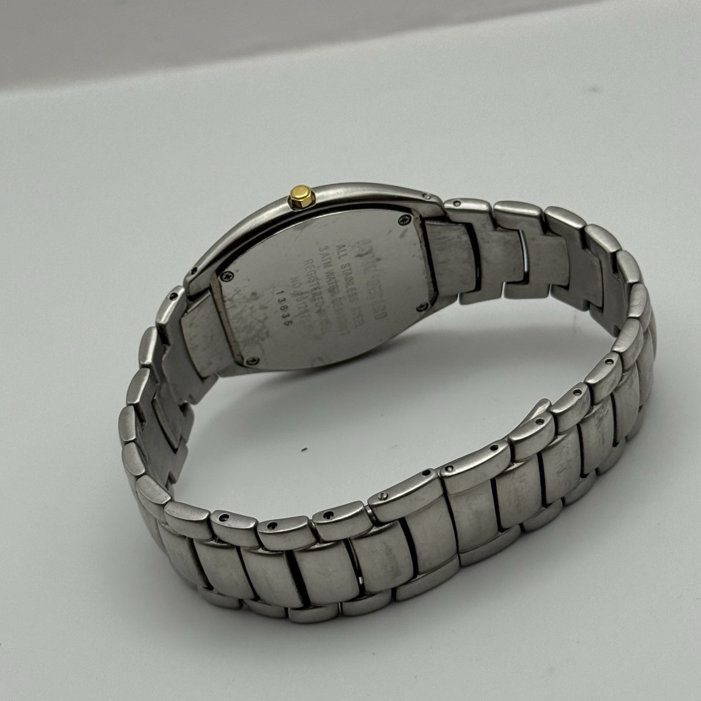 36mm Working Vintage Mens Aston Gerard 261267KM Swiss Date Dial Quartz Watch