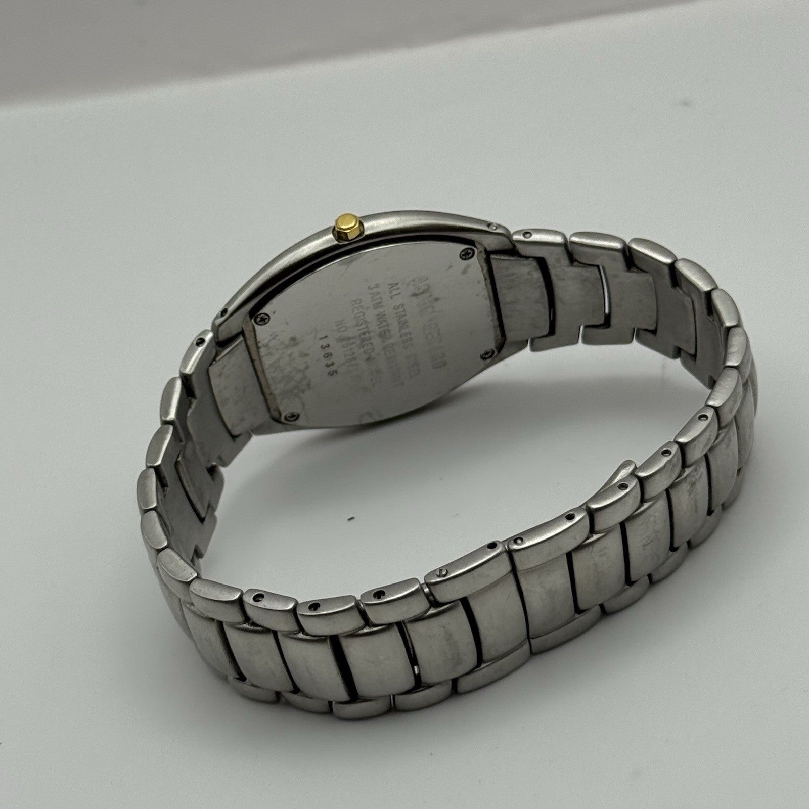 36mm Working Vintage Mens Aston Gerard 261267KM Swiss Date Dial Quartz Watch