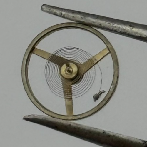 AS 1677 Balance Wheel Complete And Spring 1414 M Watch Movement Parts NOS