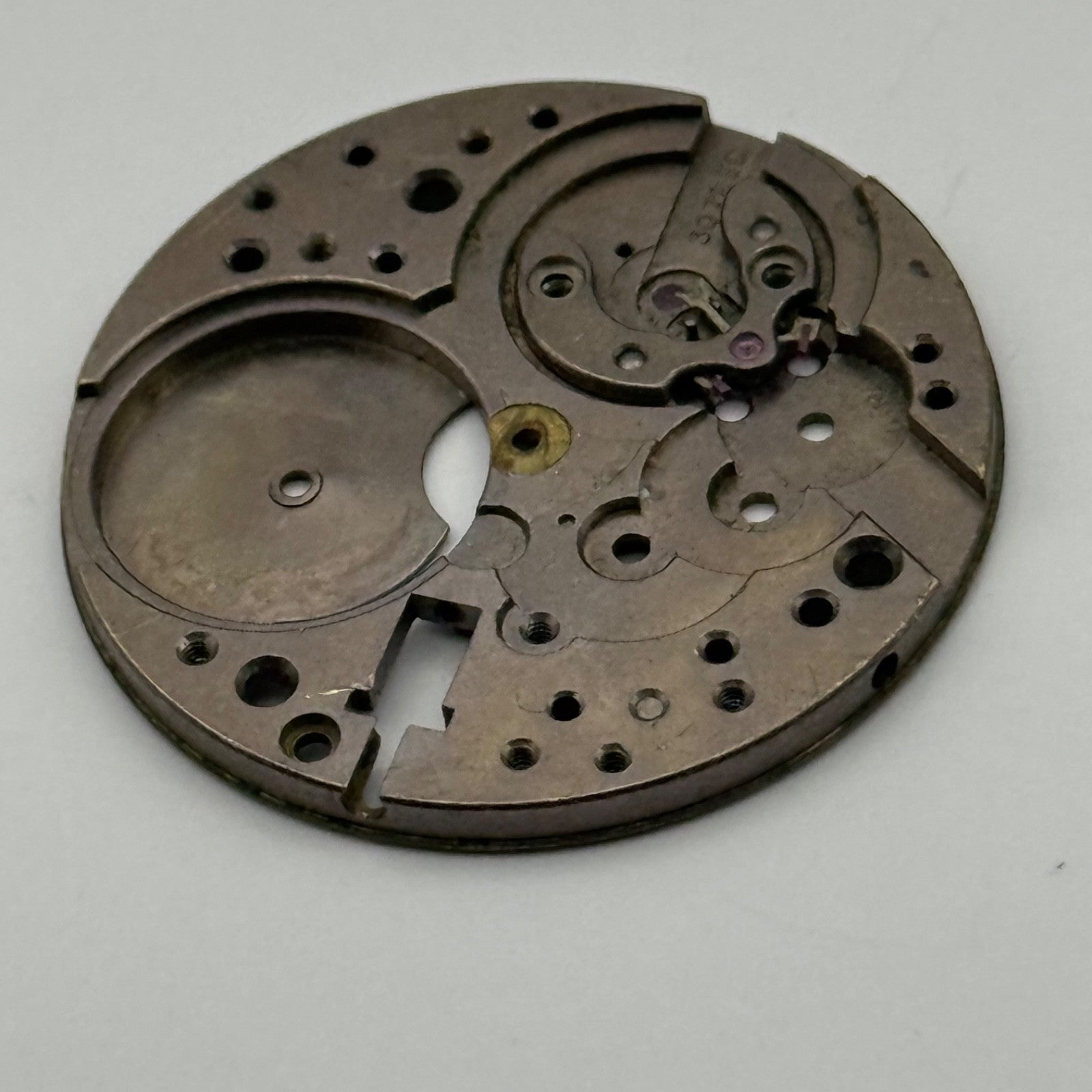 Omega 30T2 SC Watch Movement Main Plate Vintage Swiss Rare Parts Repair 30.5mm