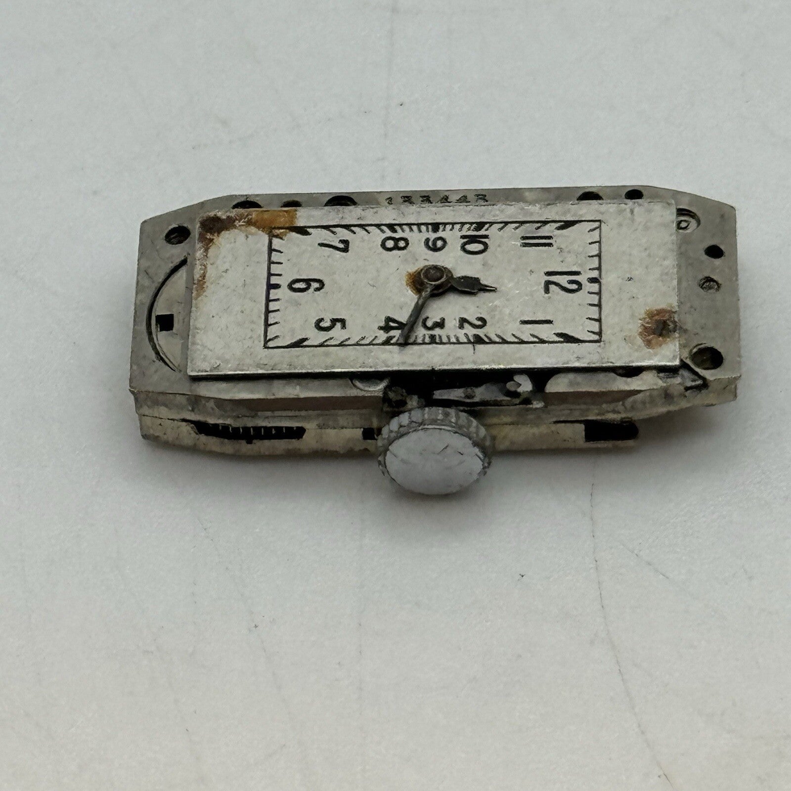 12.3mm Cyma Tavannes Cal 344.2 High Quality Tank Watch Movement Parts Repair