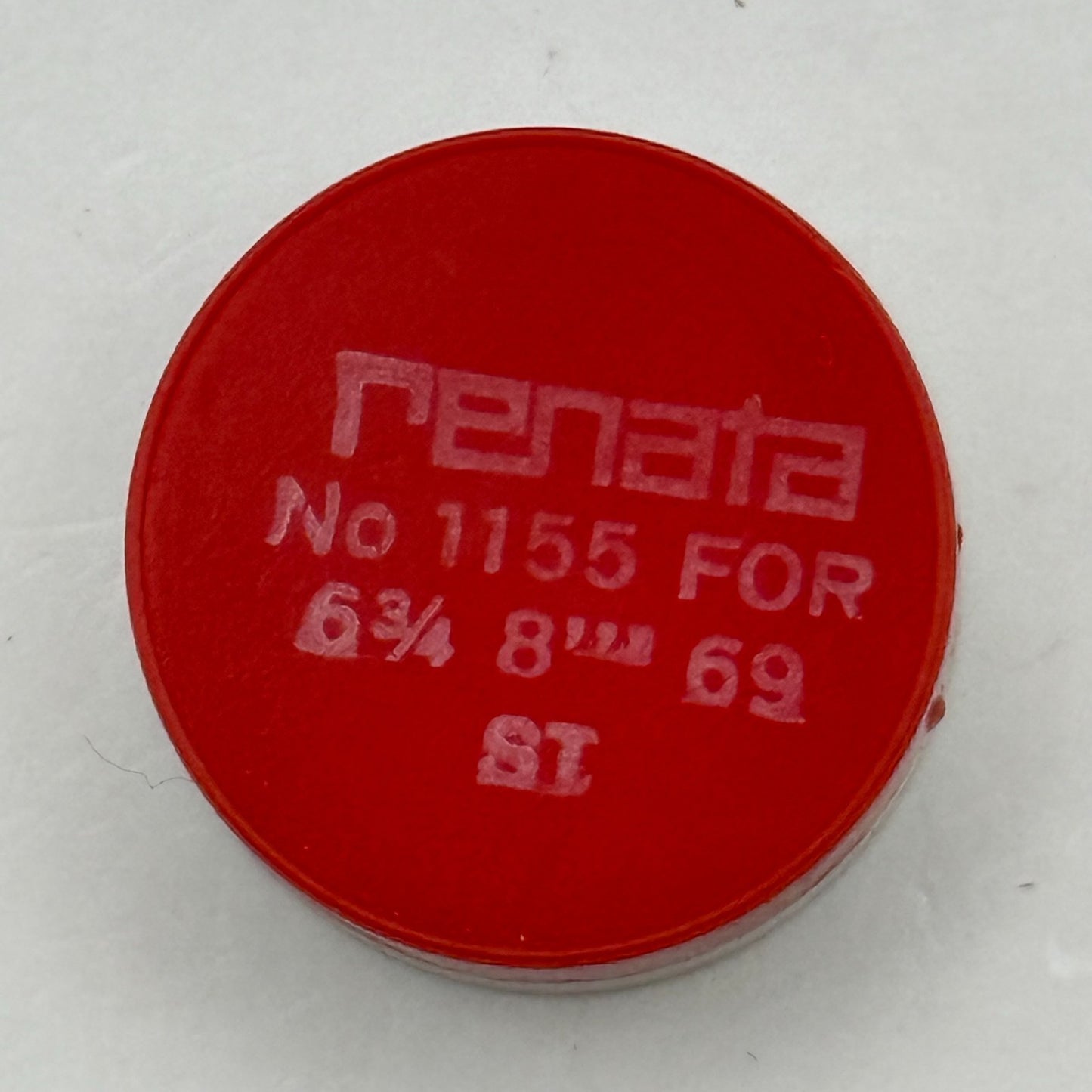 ST 69 Balance Wheel Complete And Spring 6¾–8’’’ 1155 Watch Movement Parts NOS