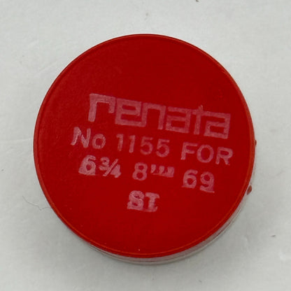 ST 69 Balance Wheel Complete And Spring 6¾–8’’’ 1155 Watch Movement Parts NOS