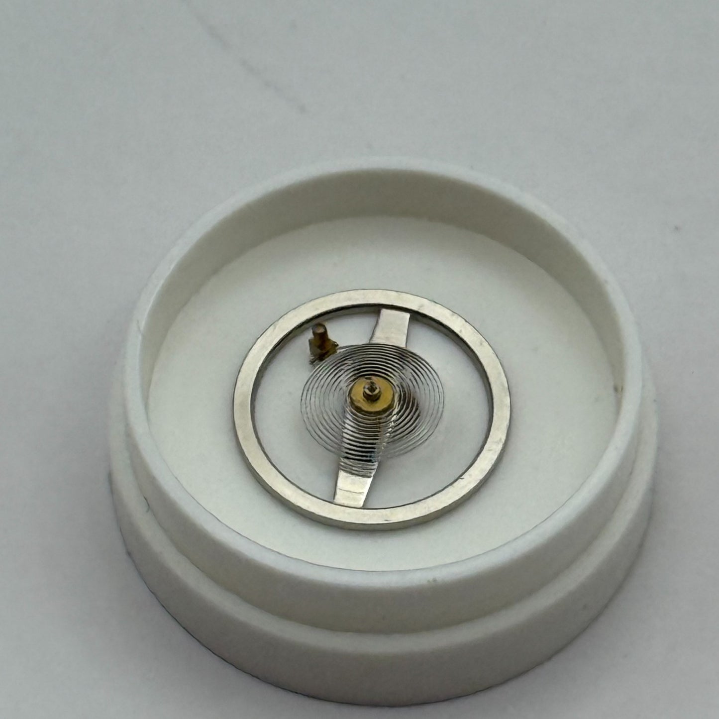 Brac 300 301 Balance Wheel Complete And Spring 1604 Watch Movement Parts NOS