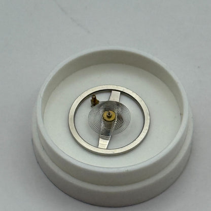 Brac 300 301 Balance Wheel Complete And Spring 1604 Watch Movement Parts NOS