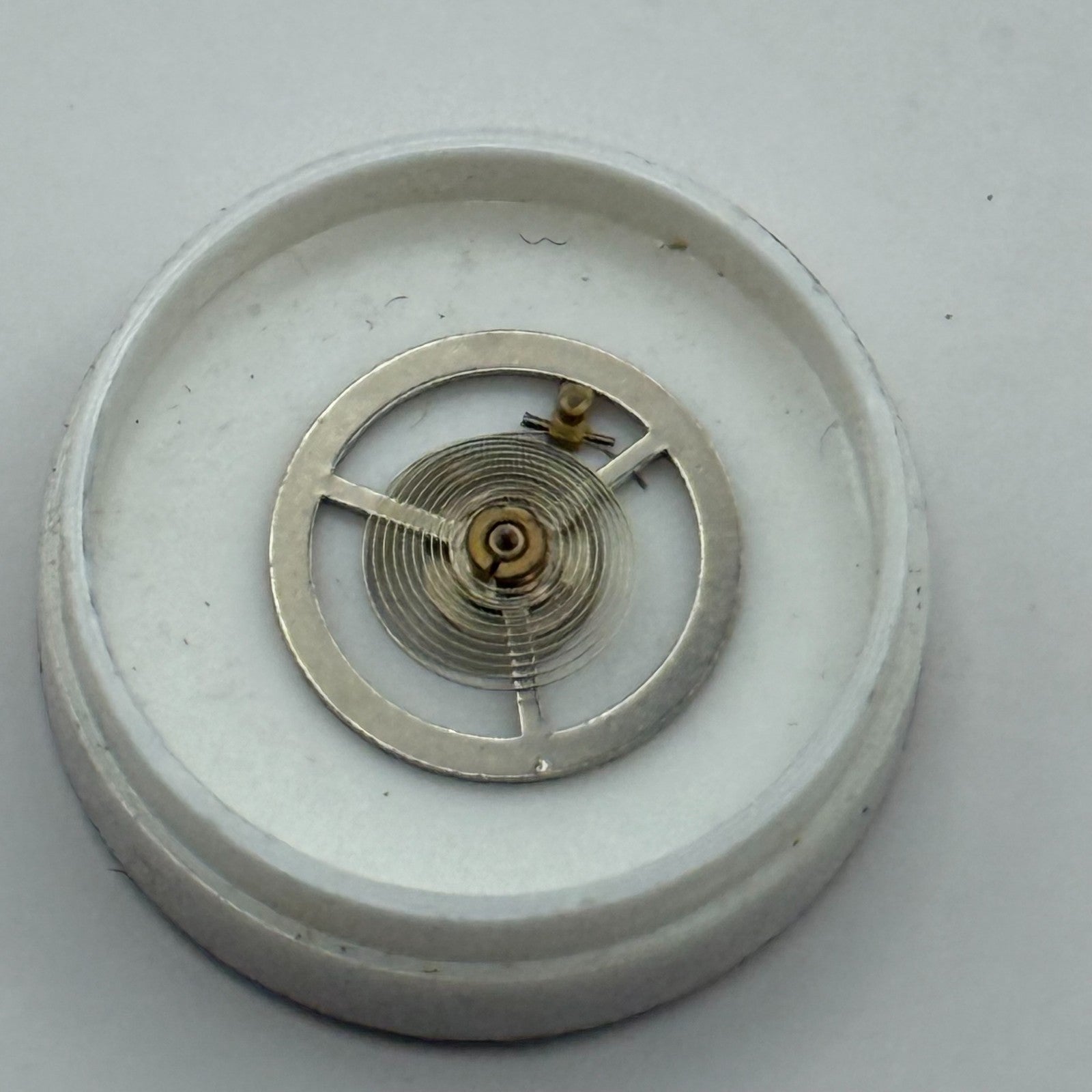 BRAC 180 Balance Wheel Complete And Spring 12’’’ PL Watch Movement Parts NOS