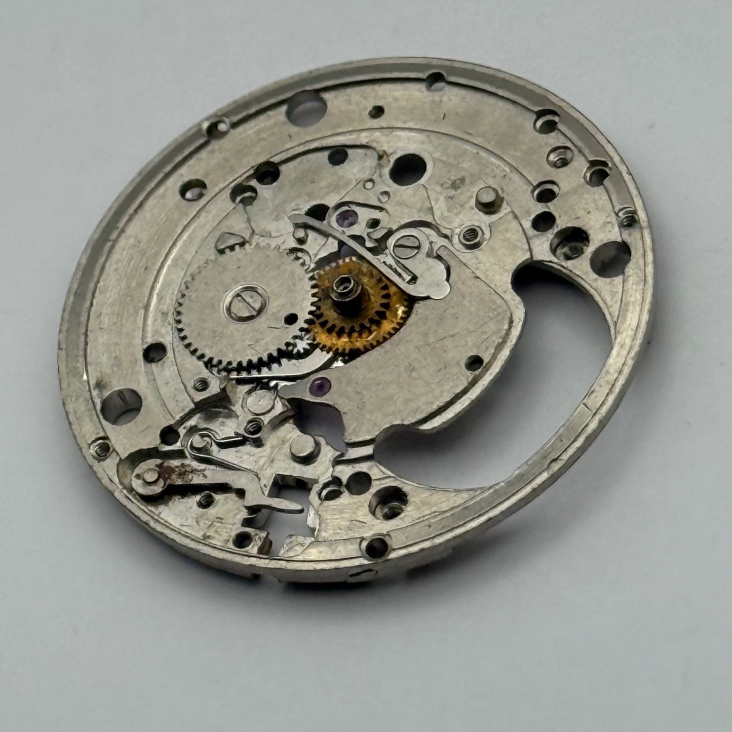 AS 1714-15 Watch Movement Main Plate Manual Wind Vintage Swiss Parts 25.9mm