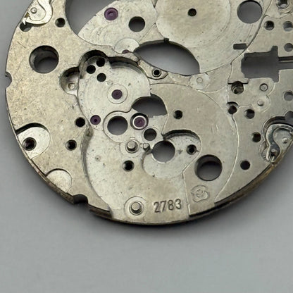 ETA 2783 Watch Movement Main Plate Manual Wind Vintage Swiss Parts Repair 25.9mm