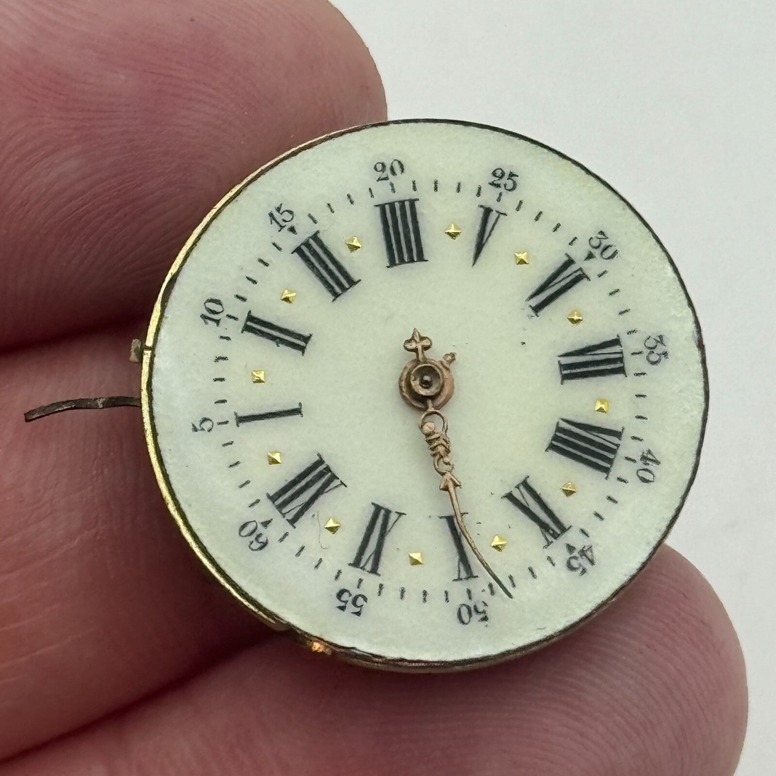 24.9mm Unidentified High Grade Manual Wind Watch Movement Vintage PARTS SPARES