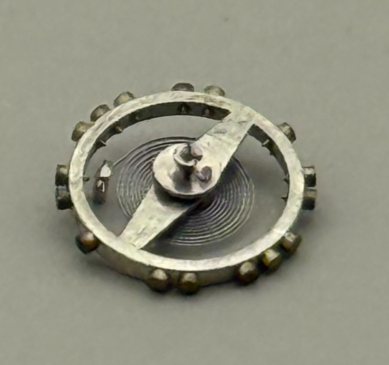 AS 976 1012 Balance Wheel Complete And Spring Inca 532 M Watch Movement Parts