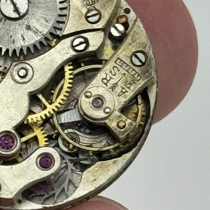 23.6mm 15 Jewels Swiss Porcelain Dial Trench Watch Movement Manual Wind PARTS